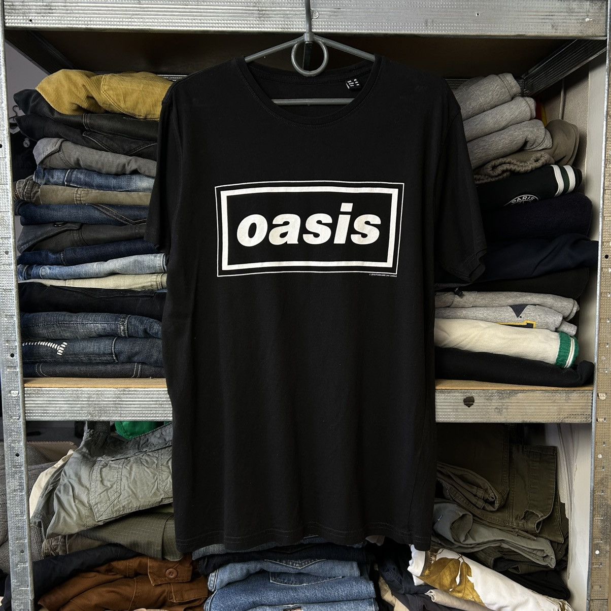 Band Tees Vintage Oasis 2016 Box Logo Rock Band streetwear tee size M Size US M / EU 48-50 / 2 - 1 Thumbnail
