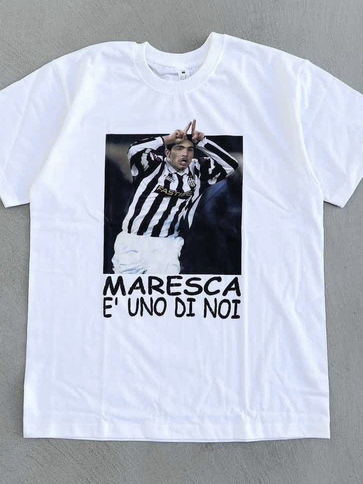 Vintage STEAL! Juventus Maresca Goal Memorial Tee Size US L / EU 52-54 / 3 - 1 Thumbnail