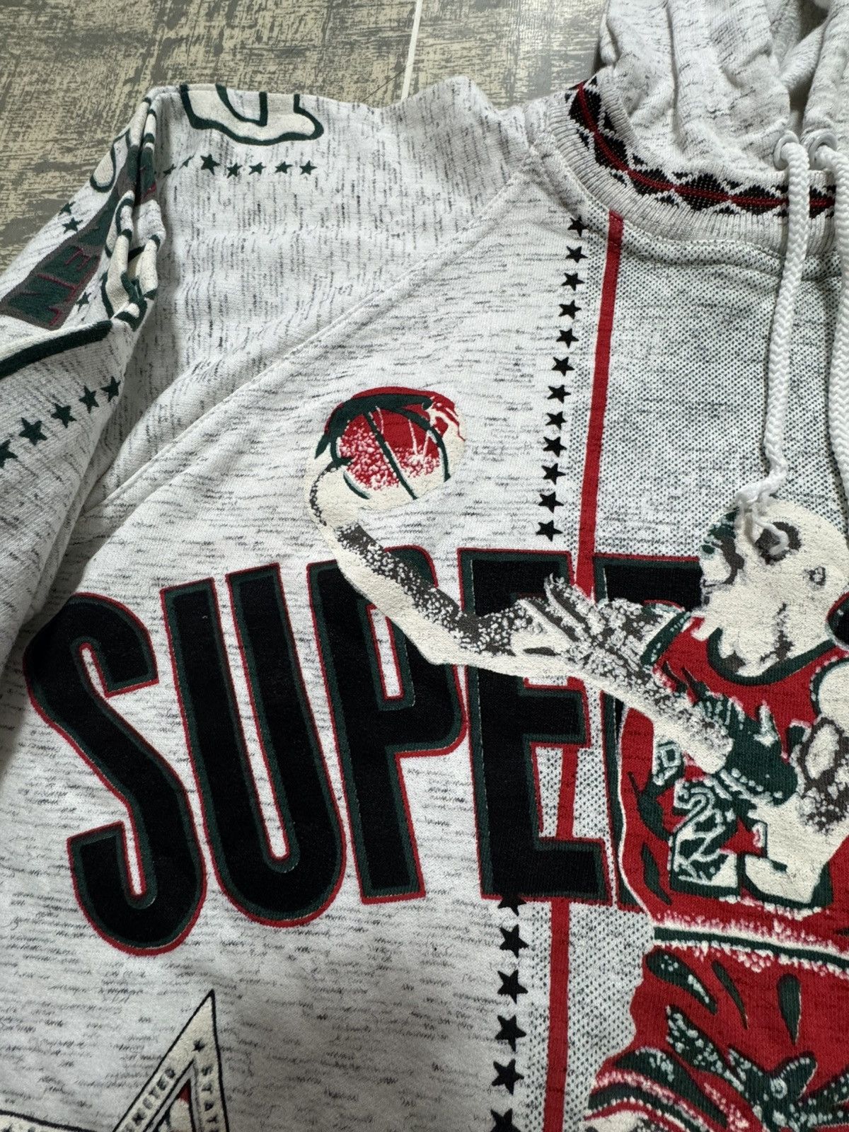 Jordan Brand × Vintage Vintage air Jordan hoodie Size US M / EU 48-50 / 2 - 6 Thumbnail
