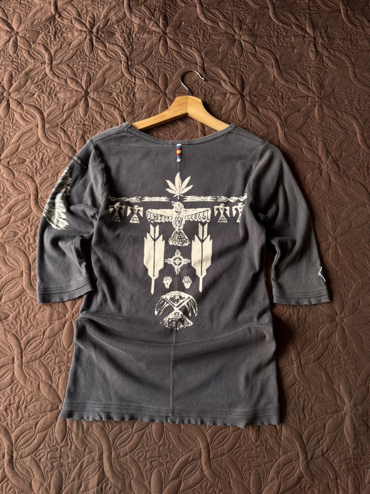 If Six Was Nine Gerorimo native american style design three quarter Size S / US 4 / IT 40 - 10 Thumbnail