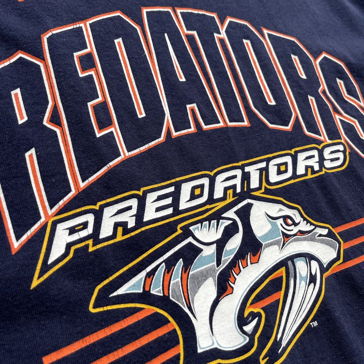 NHL × Vintage Bulletin Athletic Nashville Predators NHL Official T-Shirt Size US XL / EU 56 / 4 - 8 Thumbnail