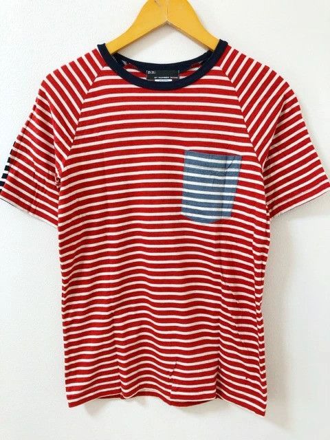 Number (N)ine NUMBER NINE CONTRAST STRIPE POCKET TEE T SHIRT Size US M / EU 48-50 / 2 - 1 Thumbnail