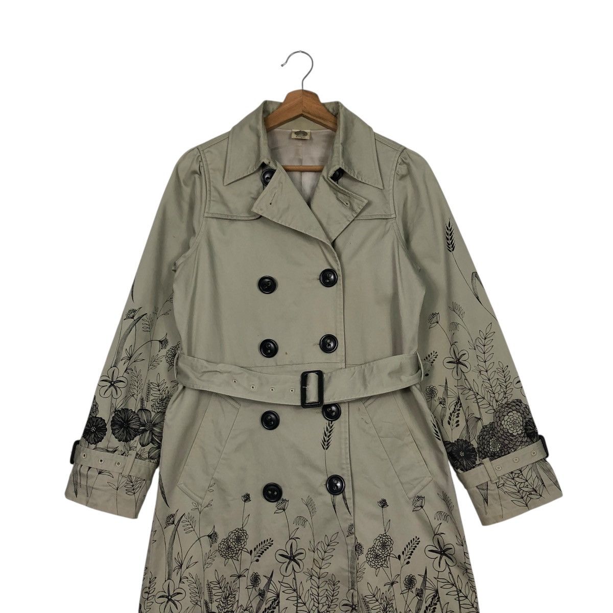 Hysteric Glamour 🔥VINTAGE LONG JACKET SCOLAR OVER PRINT BONDAGE DESIGN Size M / US 6-8 / IT 42-44 - 6 Thumbnail