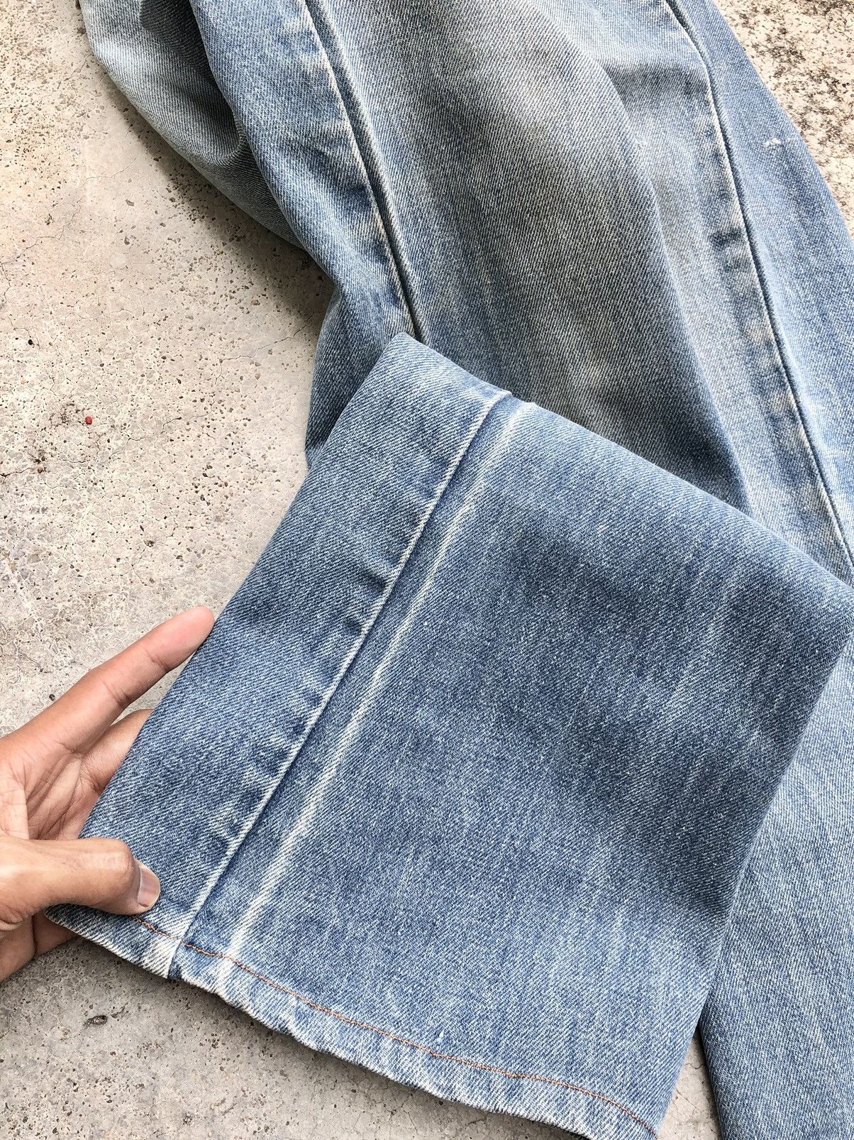 Levi's FLARED‼️‼️VINTAGE 70s LEVIS 646 ORANGE TAB Size US 31 - 7 Thumbnail
