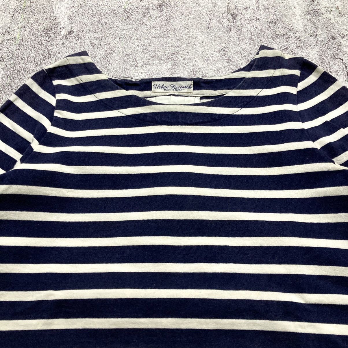 URBAN RESEARCH DOORS 🇯🇵 2000s Urban Research Japan Longslevee Striped Designer Size M / US 6-8 / IT 42-44 - 3 Thumbnail
