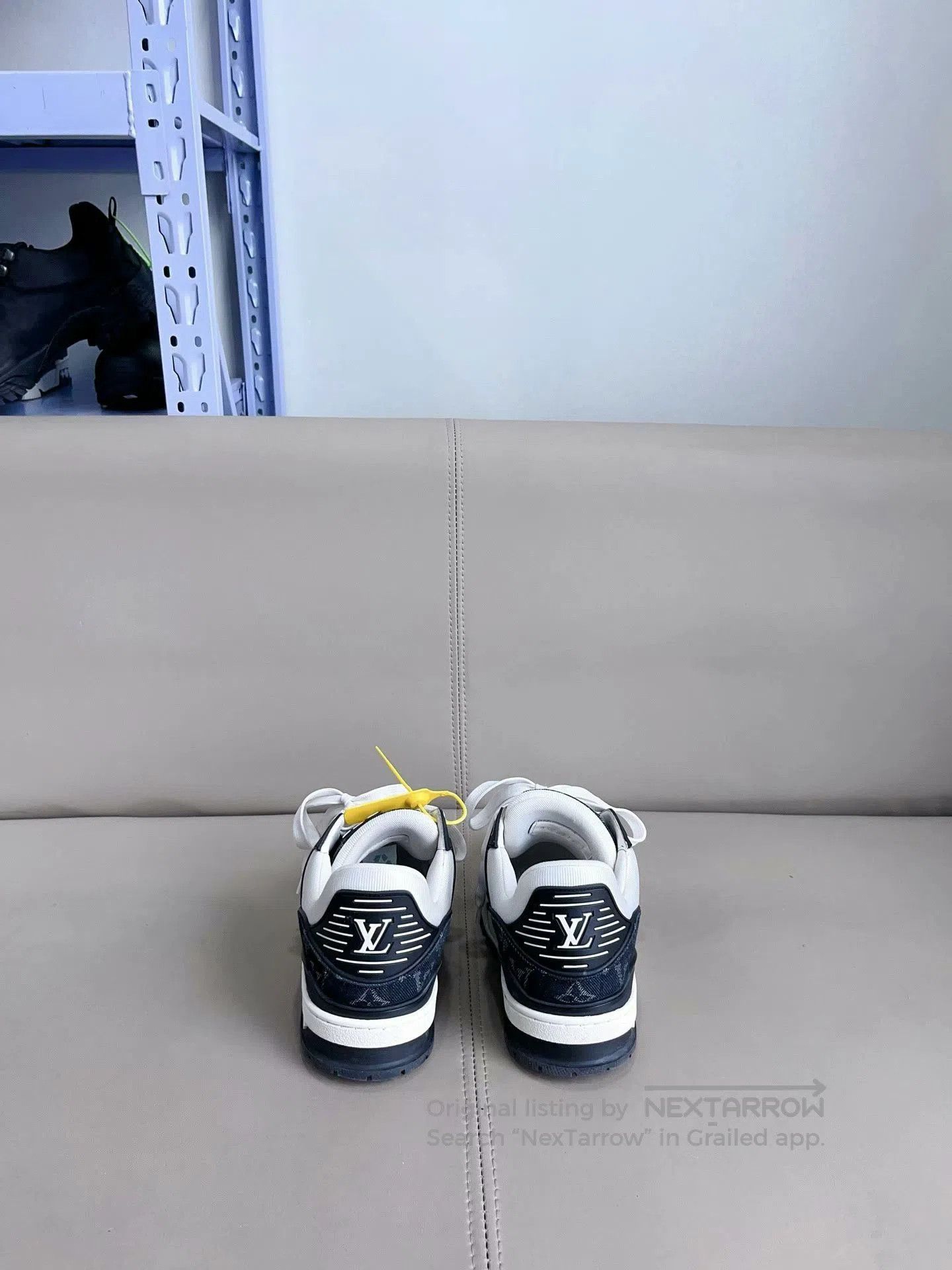 Louis Vuitton Louis Vuitton LV Trainer Black and White Sneakers. Size US 10 / EU 43 - 2 Thumbnail