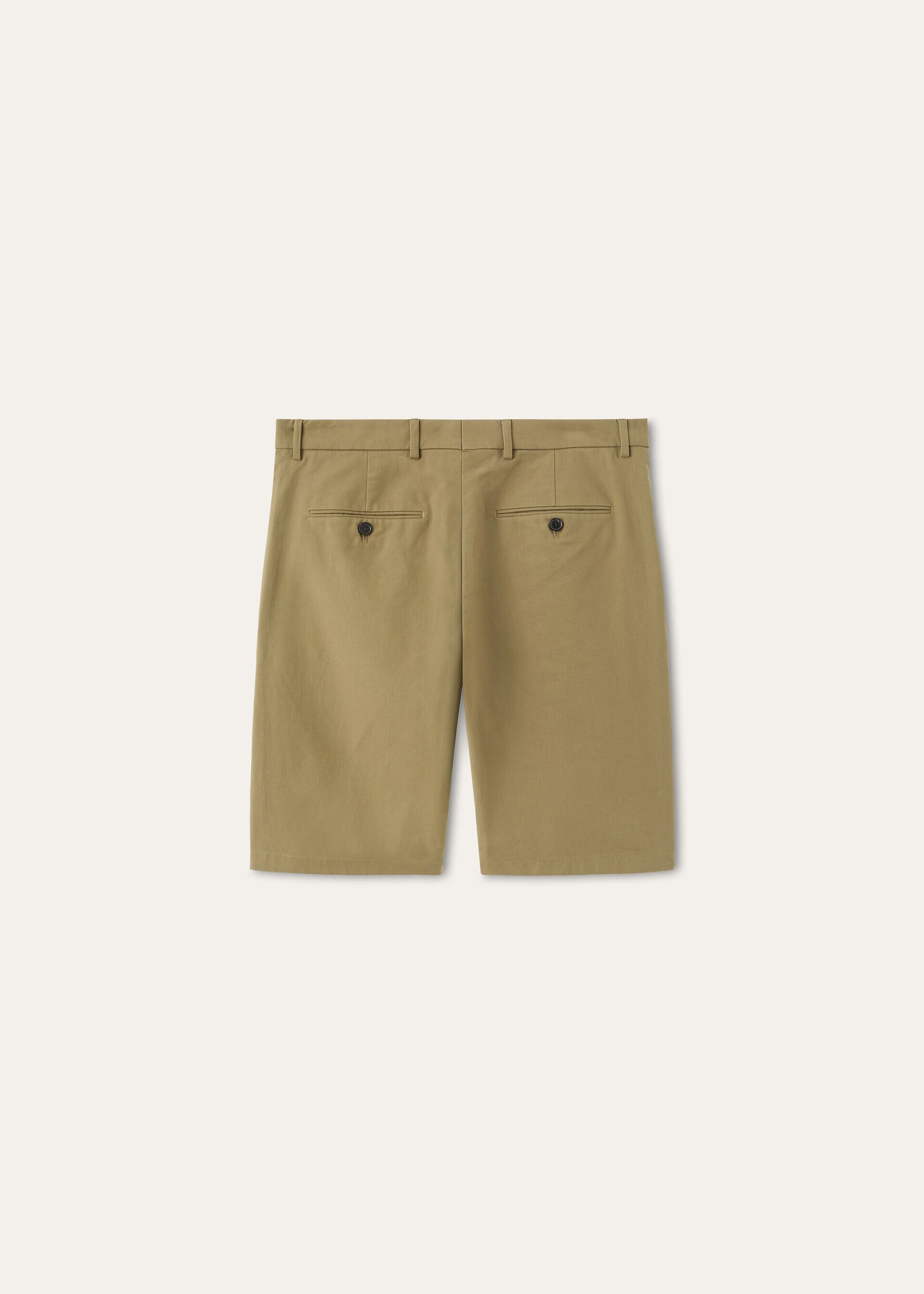 Loro Piana os11x0226 FAP3256 Jarno Bermuda Short in Foggy Green Size US 34 / EU 50 - 6 Thumbnail