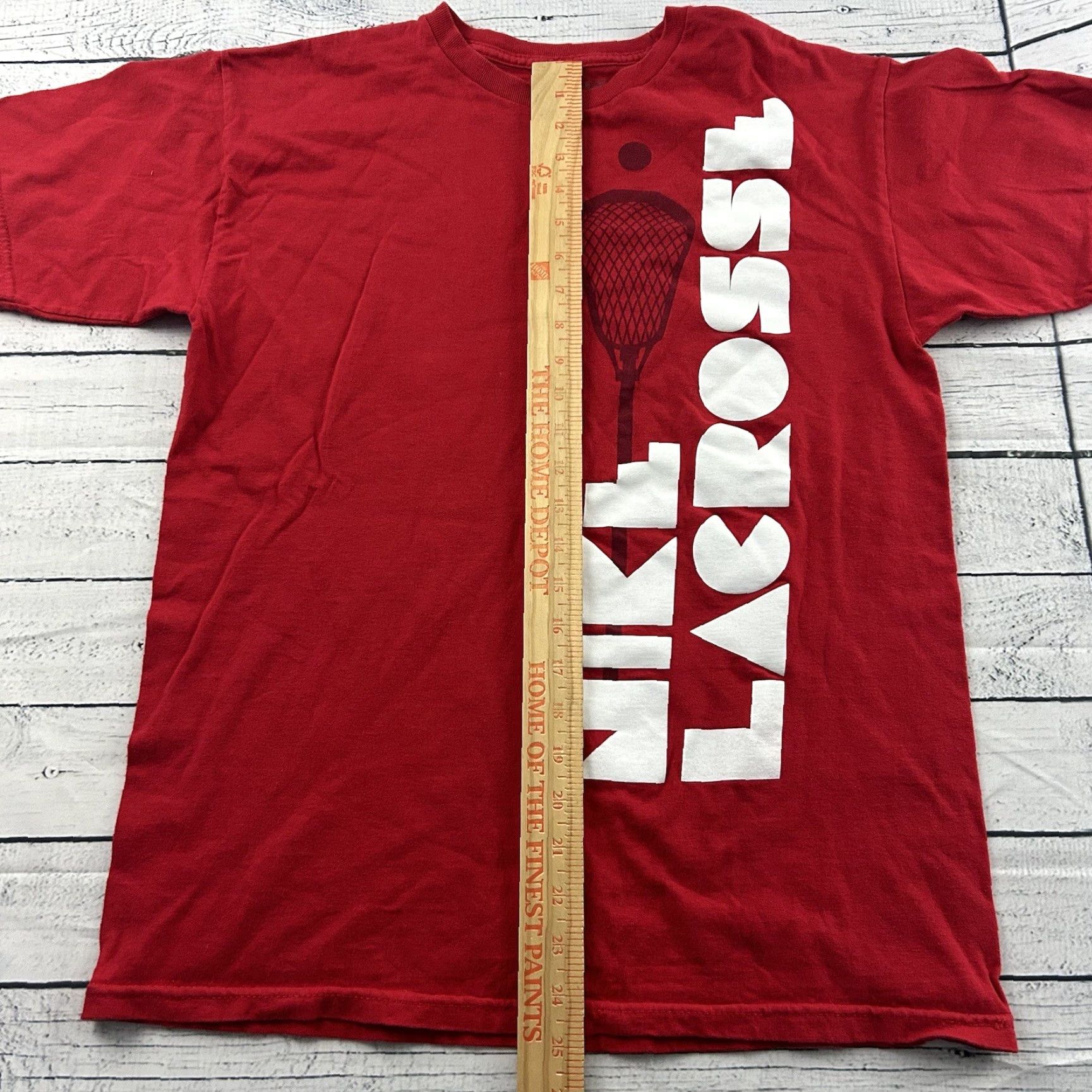 Nike Nike Lacrosse Short Sleeve T Shirt Men’s M Red Size US M / EU 48-50 / 2 - 3 Thumbnail