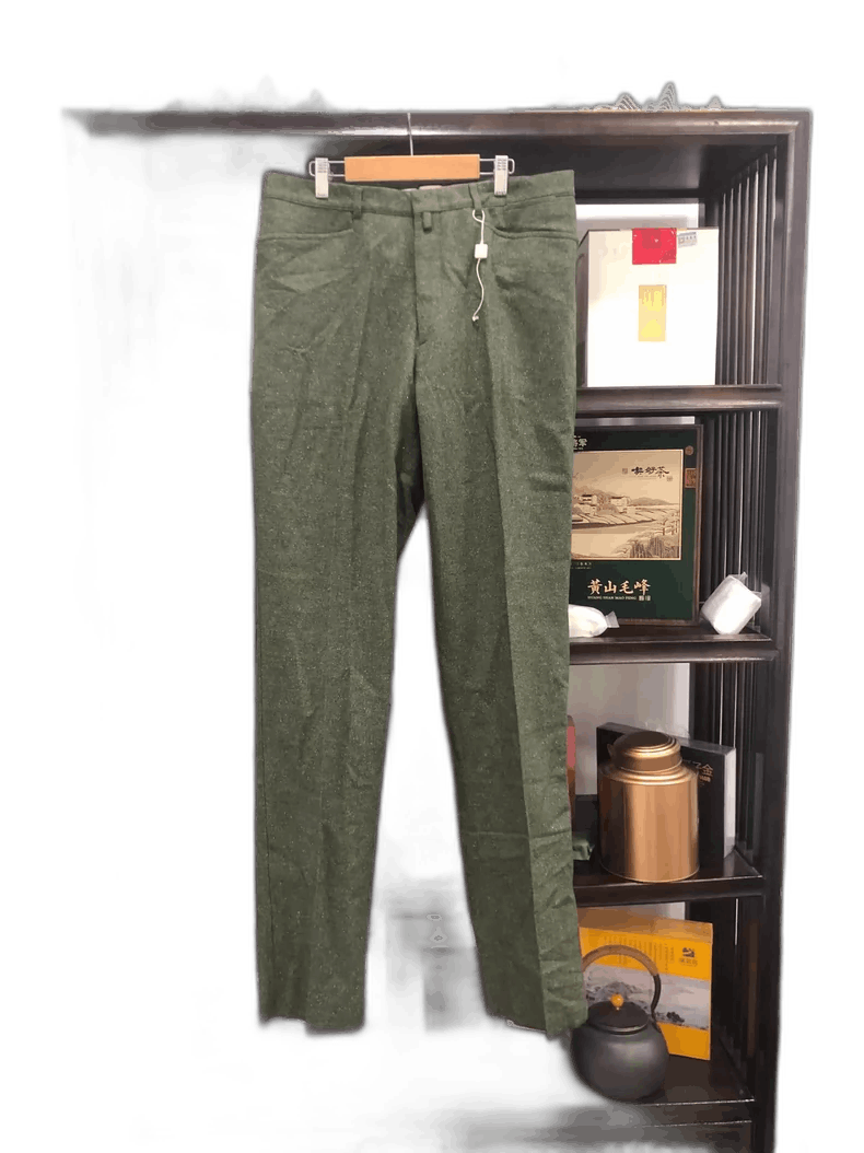 Anonymous Club Thick Wool Retro Casual Pants Size US 44 / EU 60 - 1 Thumbnail