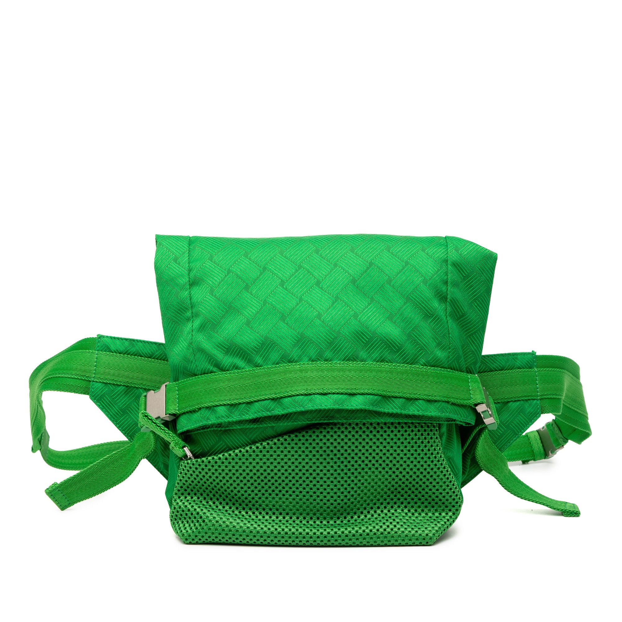 Bottega Veneta Bottega Veneta Nylon and Mesh Intrecciato Belt Bag Size ONE SIZE - 1 Thumbnail