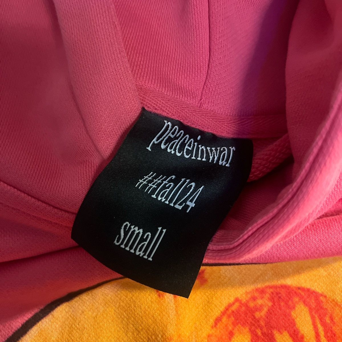 Other Peace and War Pink hoodie Size US S / EU 44-46 / 1 - 4 Thumbnail