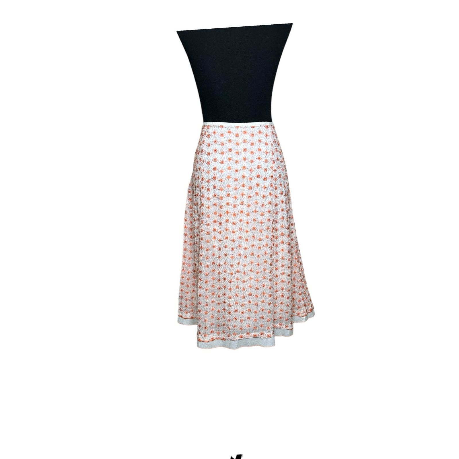 Johnny Was Johnny Was floral embroidered midi skirt size 8 Size 30" / US 8 / IT 44 - 9 Thumbnail