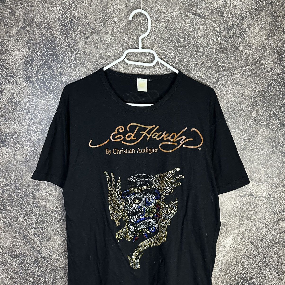 Ed Hardy Vintage Rare Y2K Ed Hardy T-Shirt Size L / US 10 / IT 46 - 2 Thumbnail