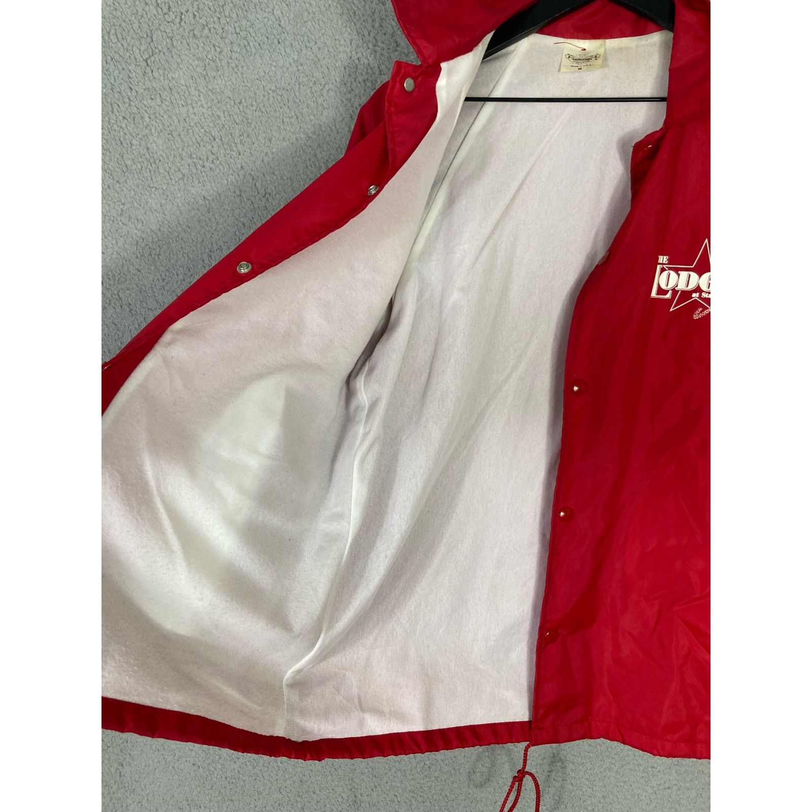 Auburn Sportswear The Lodge Star Lake Auburn Vintage Red Windbreaker Jacket M Size US M / EU 48-50 / 2 - 10 Thumbnail