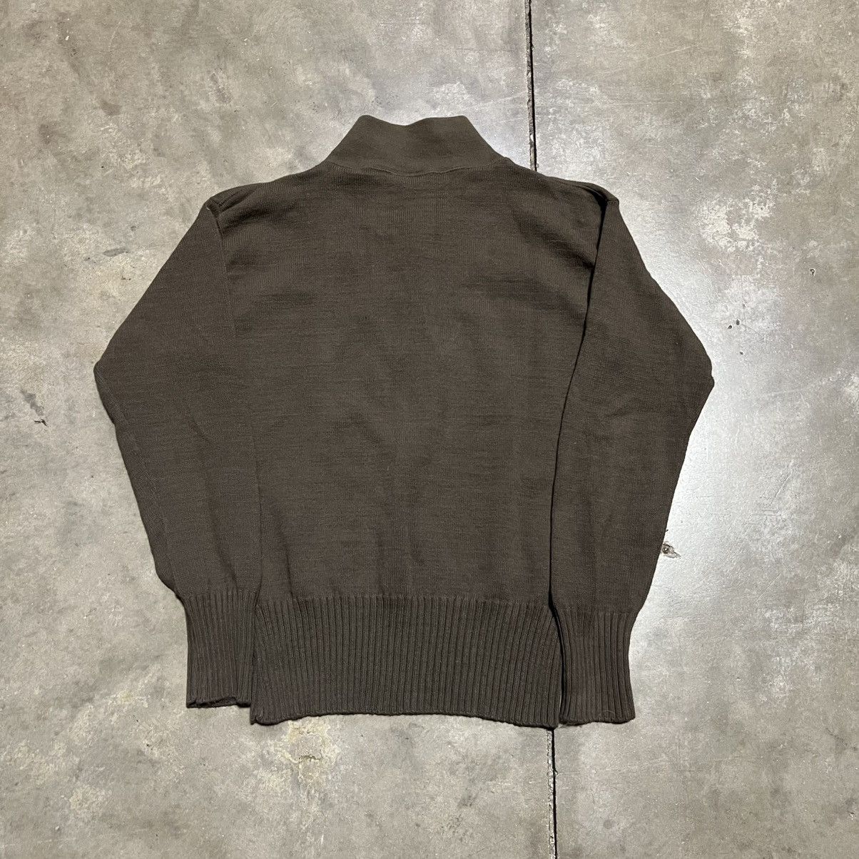 Vintage Vintage DSCP Military Sweater Fatigue Field Heavyweight Size US S / EU 44-46 / 1 - 8 Thumbnail
