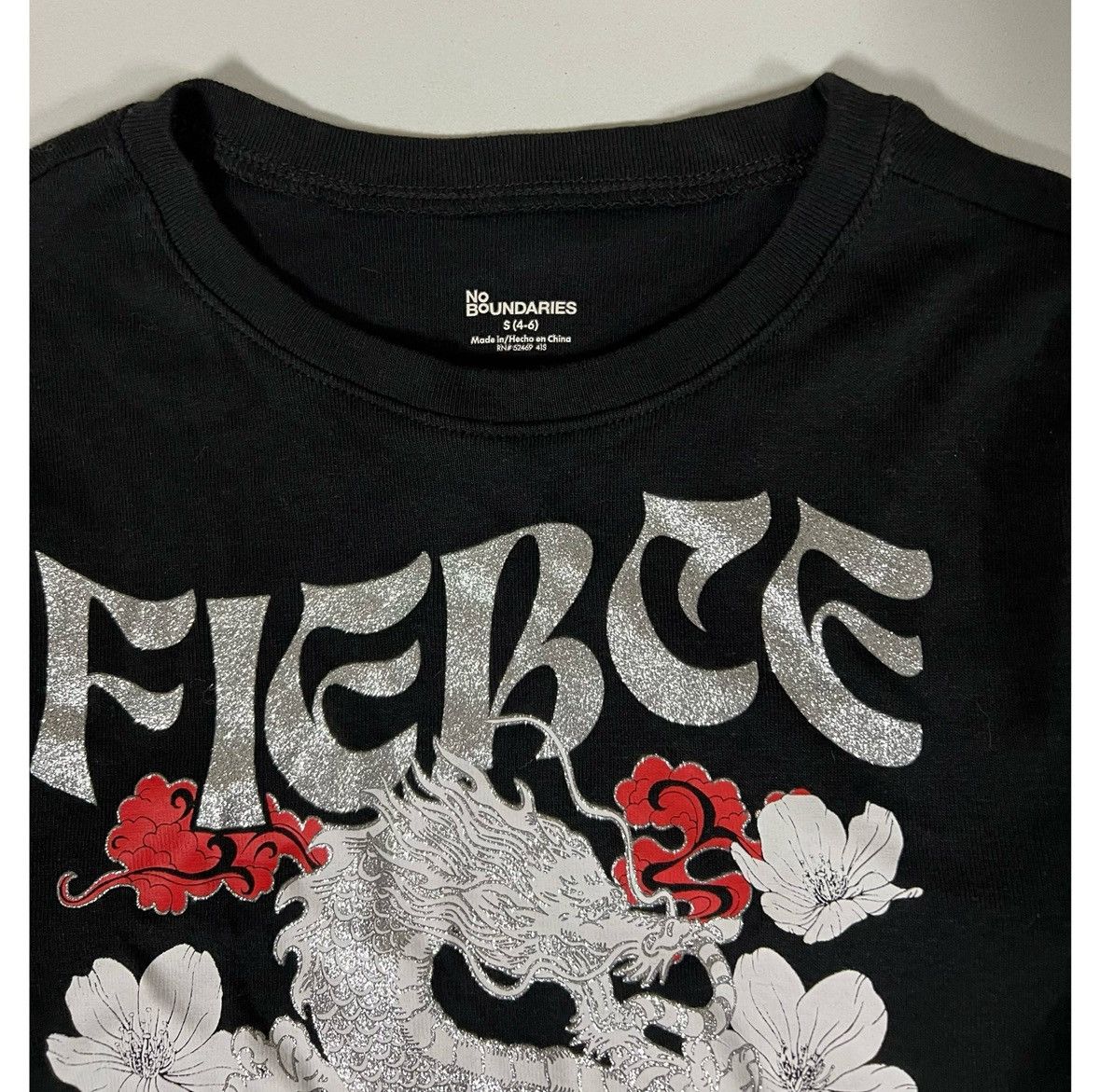 Bond No. 9 ‘Fierce: Know Your Power’ Dragon T-Shirt Top Tee Size S 🌹✨ Size S / US 4 / IT 40 - 3 Thumbnail