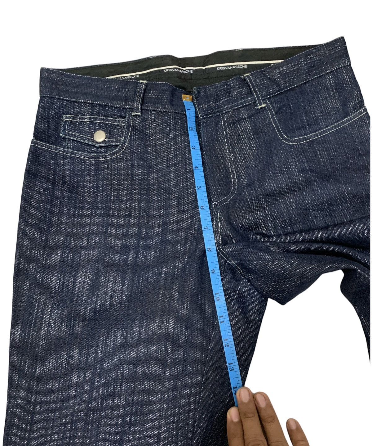 Kris Van Assche Kris van assche gold denim Size US 32 / EU 48 - 11 Thumbnail
