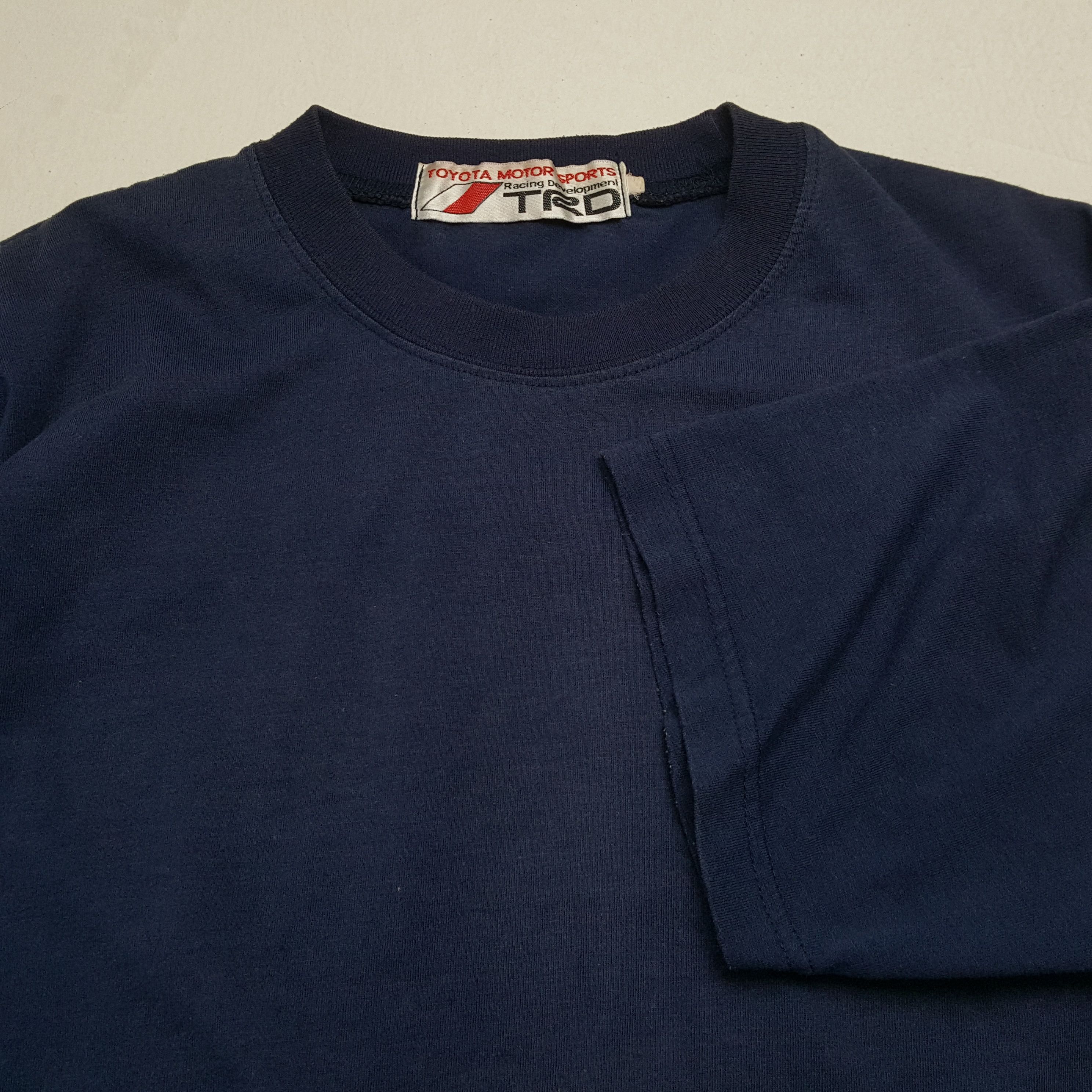 Japanese Brand × Vintage TRD TOYOTA MOTOR SPORTS RACING Japanese Tshirt Size US M / EU 48-50 / 2 - 6 Thumbnail