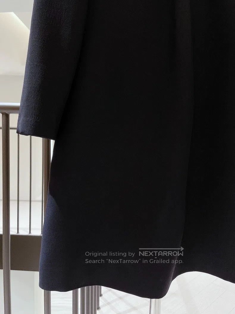 Valentino Valentino Black and white fake tie long sleeve dress Size M / US 6-8 / IT 42-44 - 4 Thumbnail
