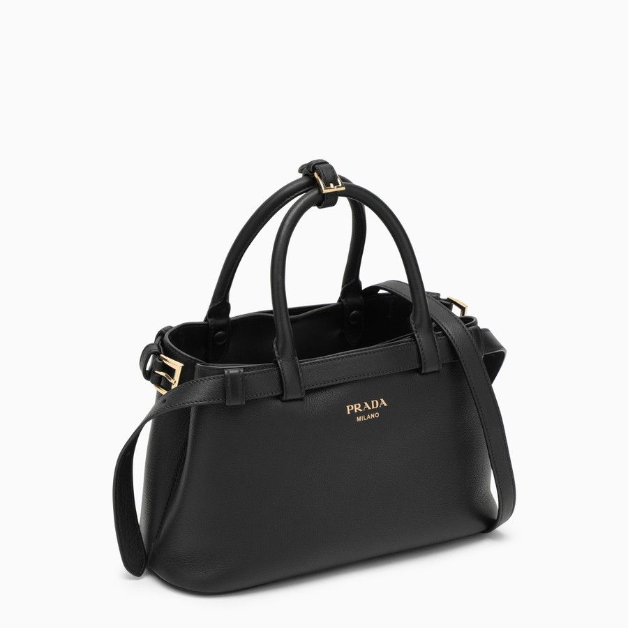 Prada o1d2blof0924 Size : OS / Leather Buckle Bag In Black Size ONE SIZE - 2 Thumbnail