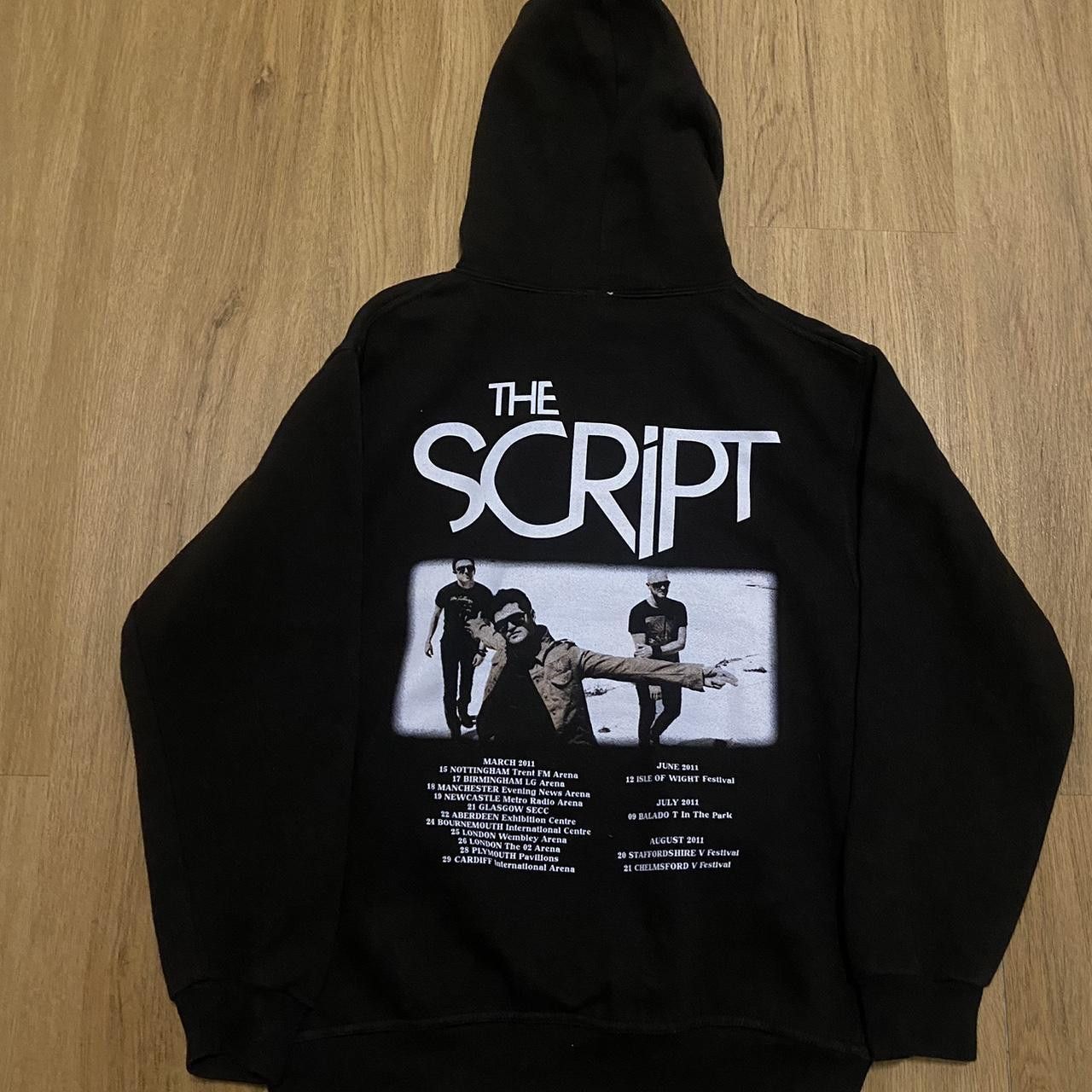 Other 2011 The Script tour hoodie - black and white cotton Size US S / EU 44-46 / 1 - 1 Thumbnail