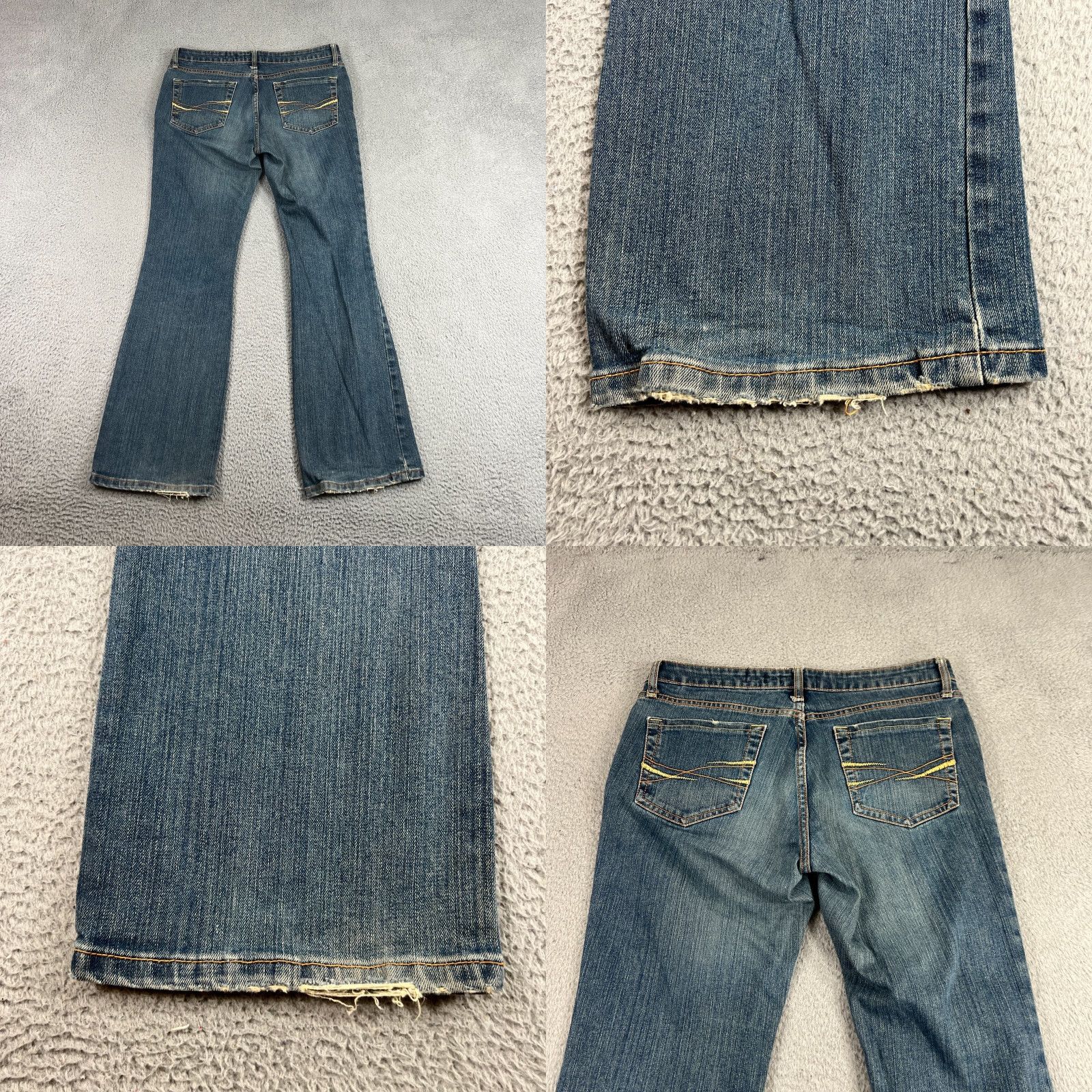 Vintage VINTAGE Aeropostale Jeans Women Size 7/8 Boot Cut 31 Inseam Blue Denim Cotton Blend Mid Rise Womens jeans Size 28" / US 6 / IT 42 - 9 Thumbnail