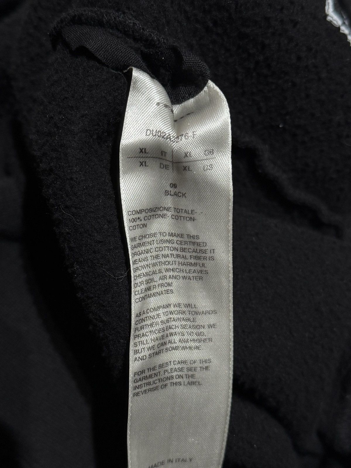 Rick Owens Drkshdw BLACK MILK ZIPPER UP HOODIE DRKSHDW Size US XL / EU 56 / 4 - 6 Thumbnail