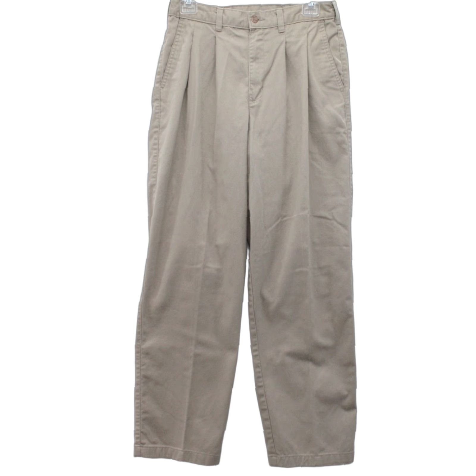 Vintage VINTAGE Northwest Territory Pant 30 x 31 Chino Khaki Tan Pleated Front Stretch Waist Mens Pants Regular 30 Beige Chino Size US 30 / EU 46 - 1 Thumbnail