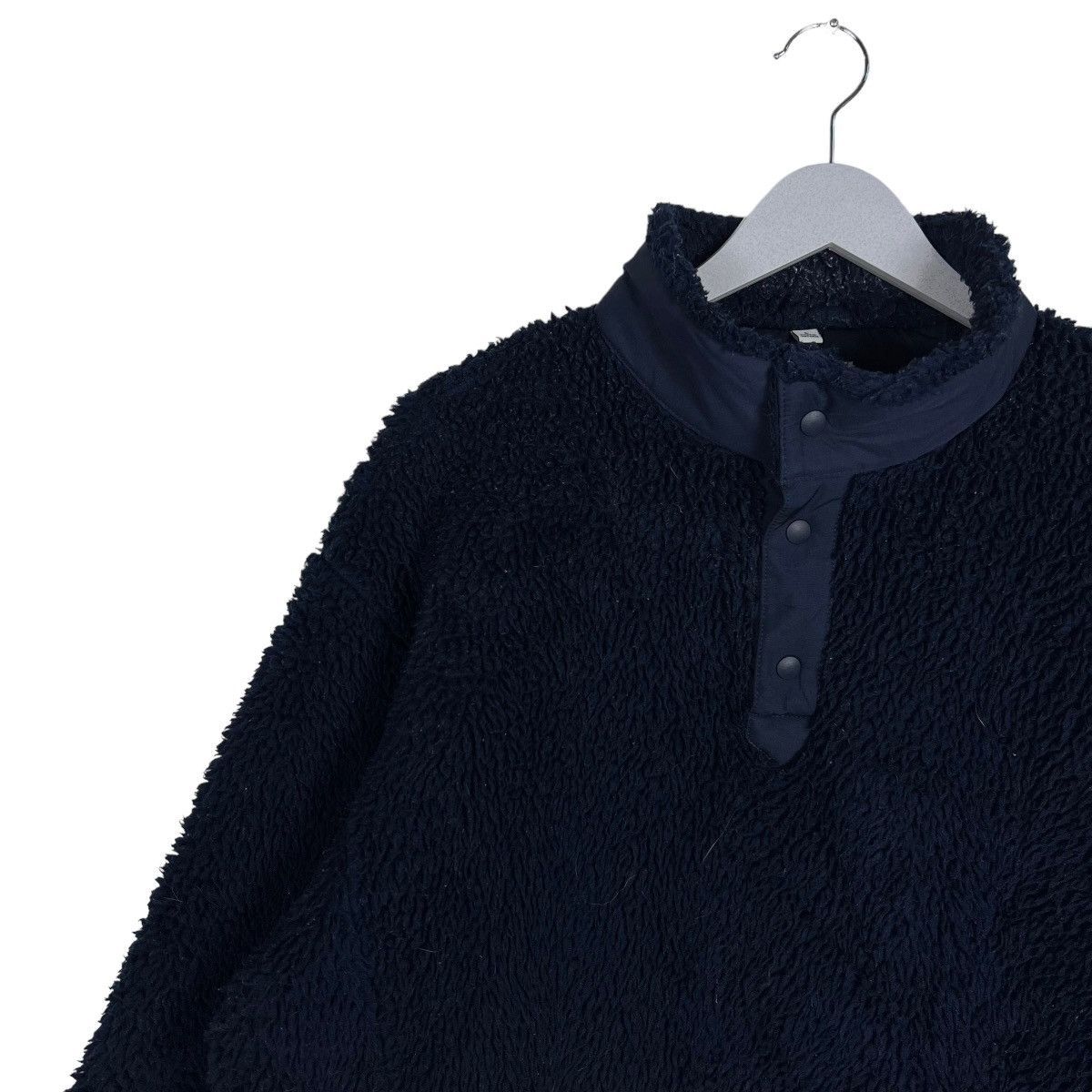 White Mountaineering 🔥 WHITE MOUNTAINEERING UNIQLO ANORAK BOA FLEECE Size US L / EU 52-54 / 3 - 7 Thumbnail