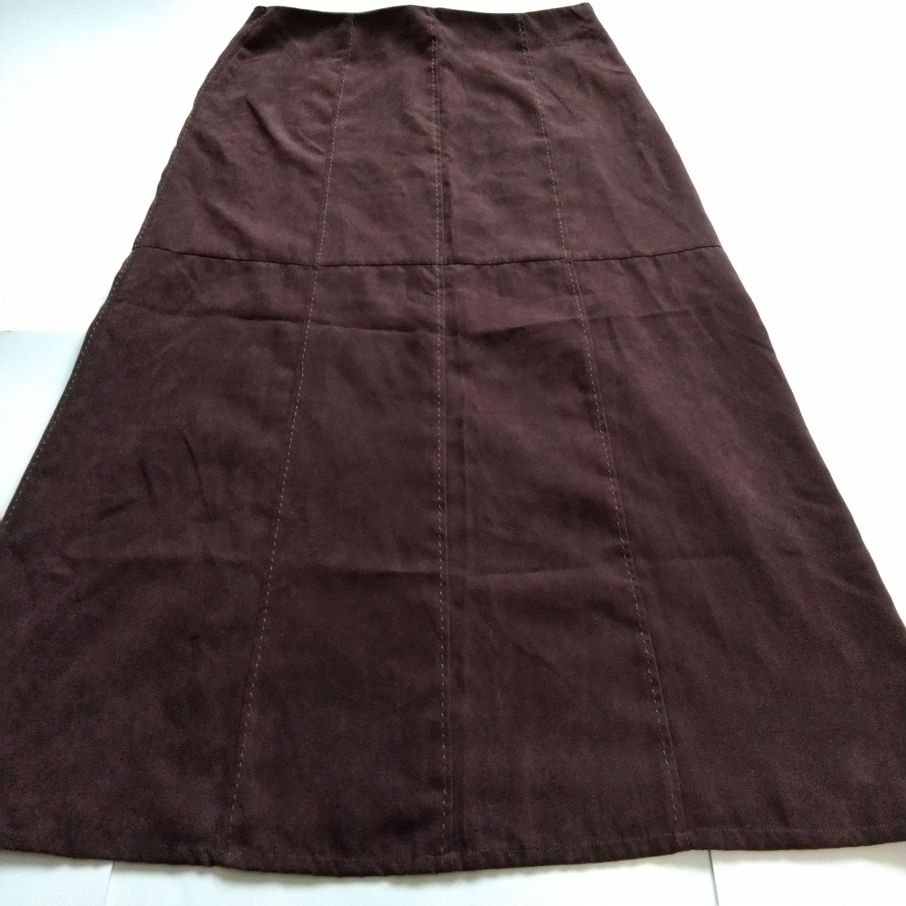 Vintage Long Skirt A-Line Casual Missing Size Label Waist Aprox 32" Size 32" / US 10 / IT 46 - 9 Thumbnail