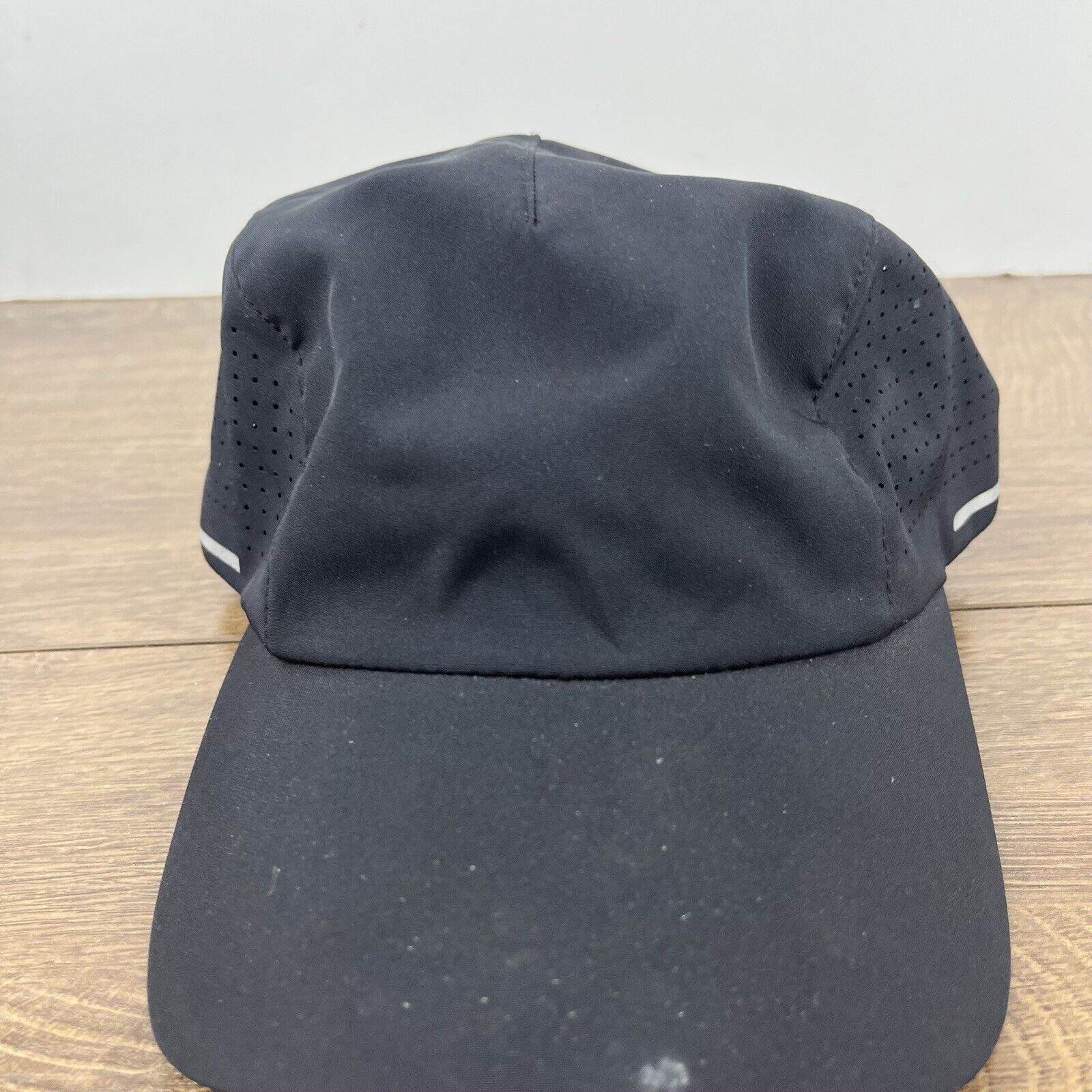 Other Black Athletic Hat Running Hat Black Cap Hat Adjustable Hat Size ONE SIZE - 7 Thumbnail