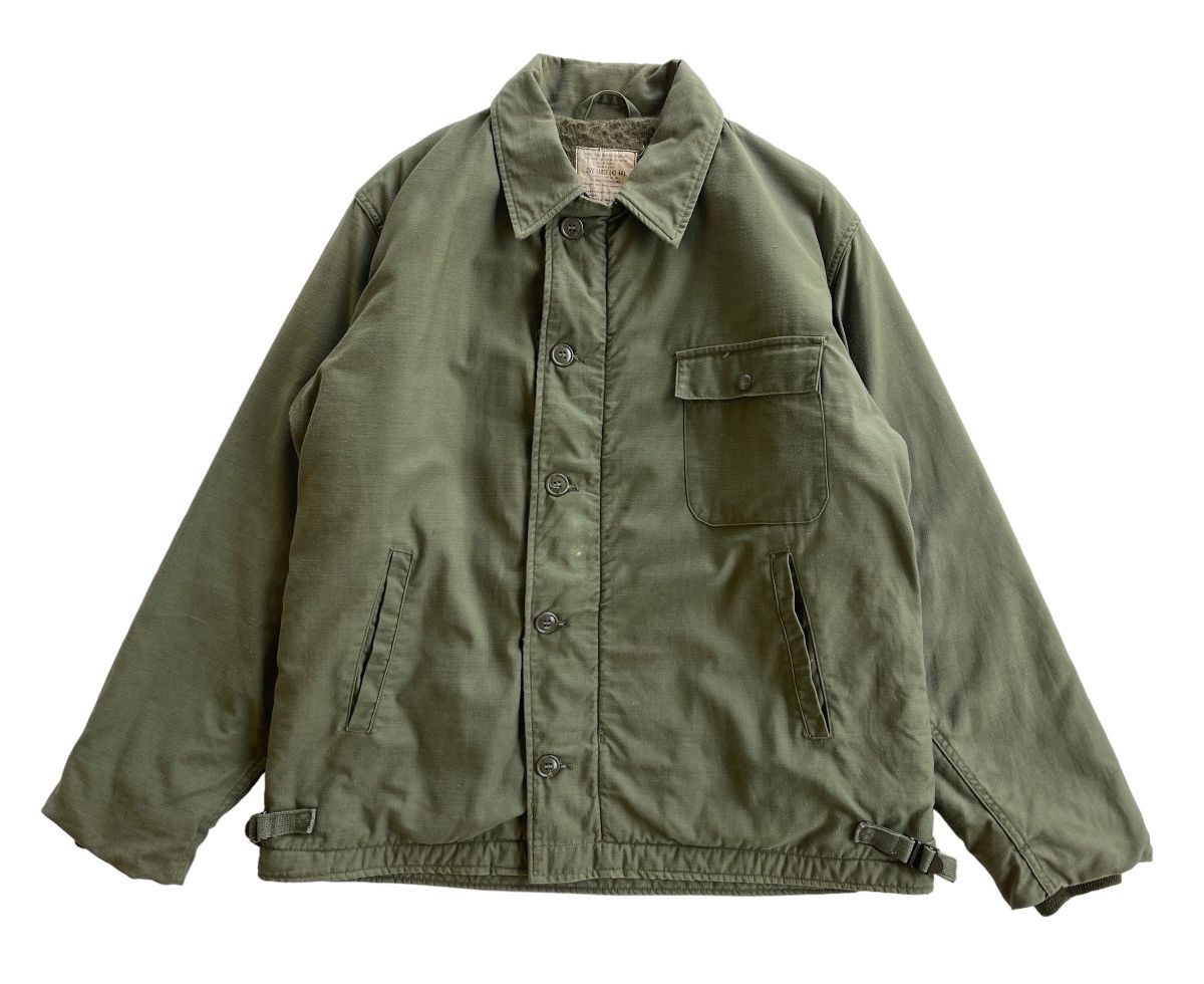 Vintage Vintage Vanderbilt 1974 USN Deck Jacket Size US L / EU 52-54 / 3 - 2 Thumbnail