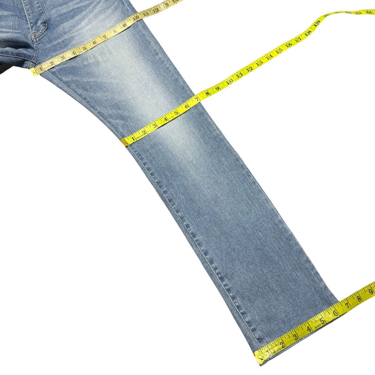 Tornado Mart Tornado Mart Blue Denim Slim Jeans Stretch Size US 30 / EU 46 - 17 Thumbnail