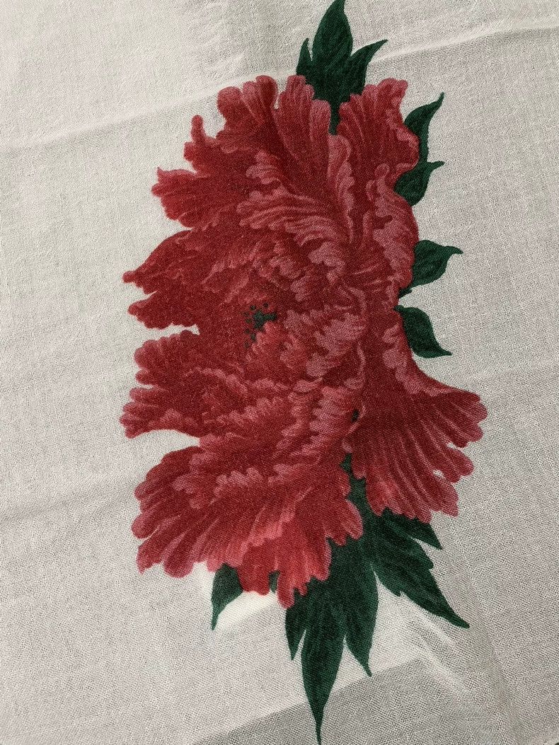 Yohji Yamamoto Yohji Yamamoto Peony scarf dyed by Youchan scarf 2505-Nexta Size ONE SIZE - 3 Thumbnail
