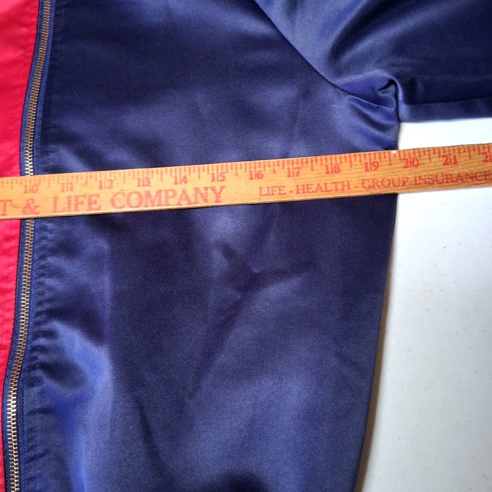 Vintage VINTAGE Batman Harley Quinn Property Of Joker Satin Bomber Jacket S Red Blue DC Comics Size S / US 4 / IT 40 - 7 Thumbnail