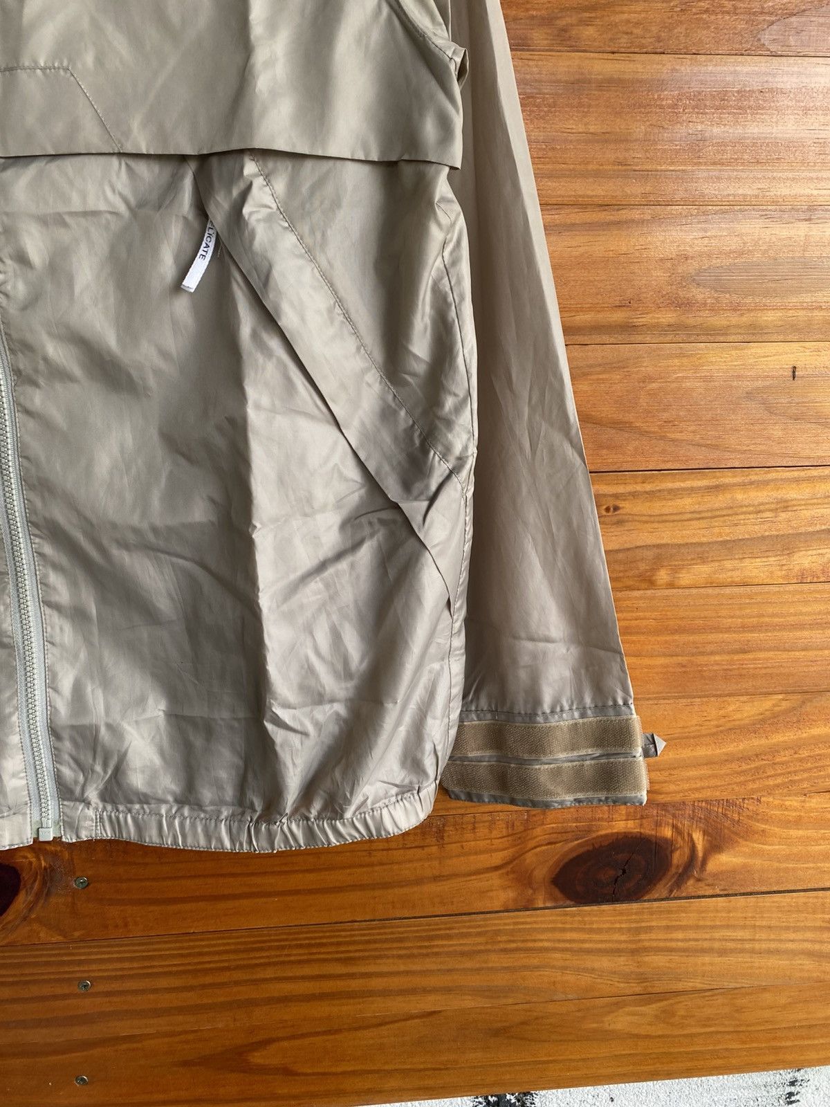 Japanese Brand Delicate Original Clothes Light Beige Zip Jacket Minimalist Size US M / EU 48-50 / 2 - 6 Thumbnail