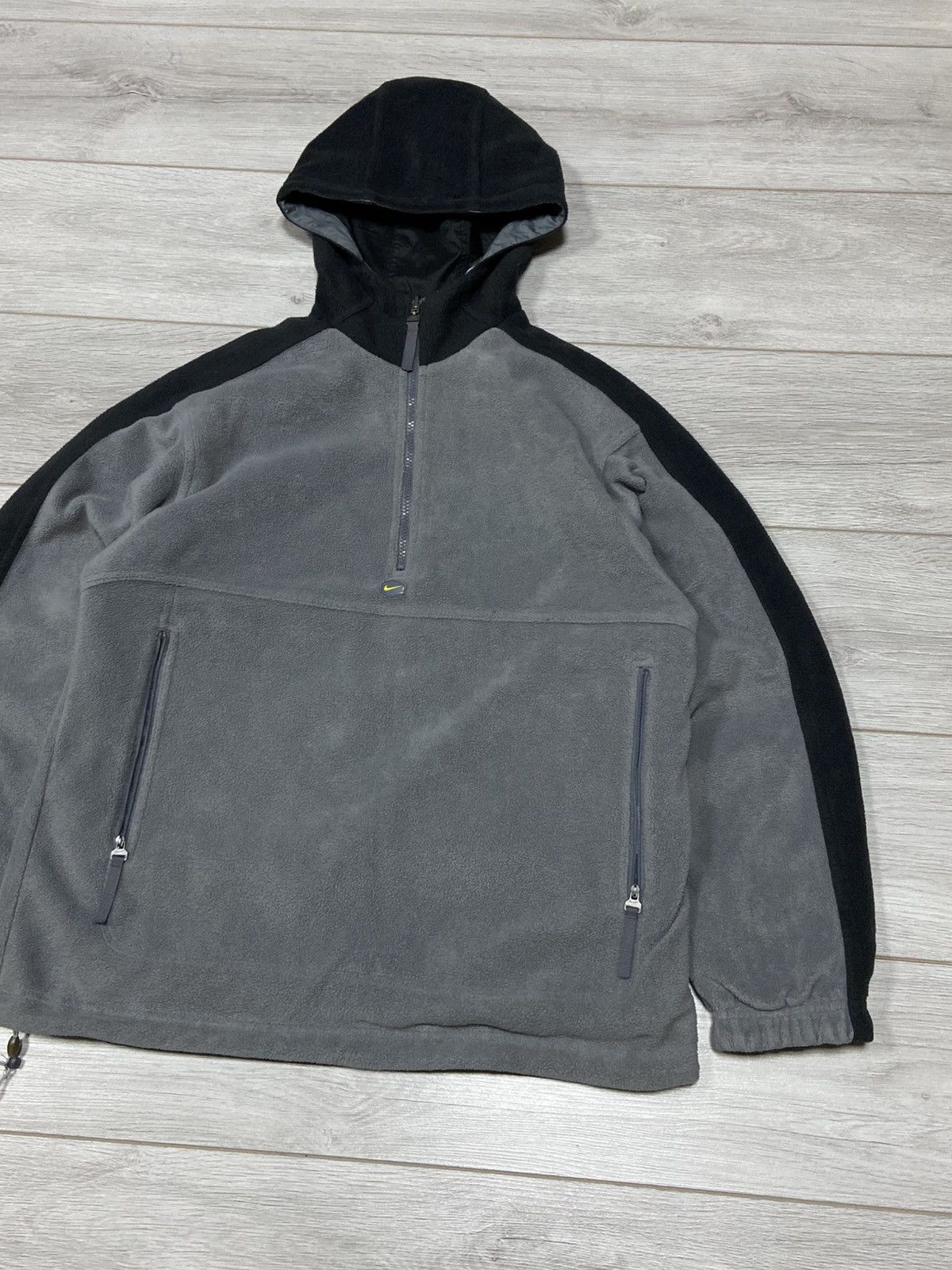 Nike Nike double side TN anorak 1/4 zip fleece centr logo jacket Size US M / EU 48-50 / 2 - 5 Thumbnail