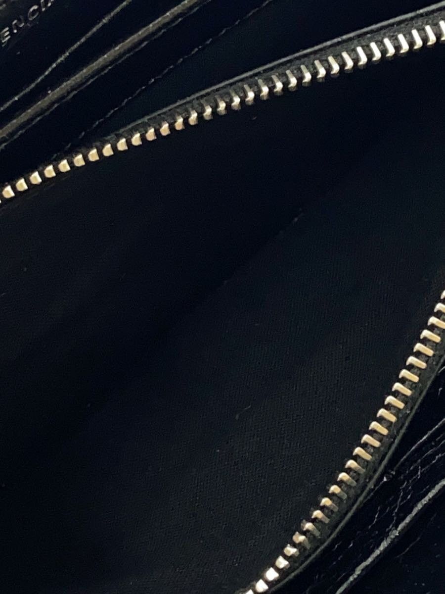 Balenciaga Balenciaga Leather Long Wallet Black Size ONE SIZE - 5 Thumbnail