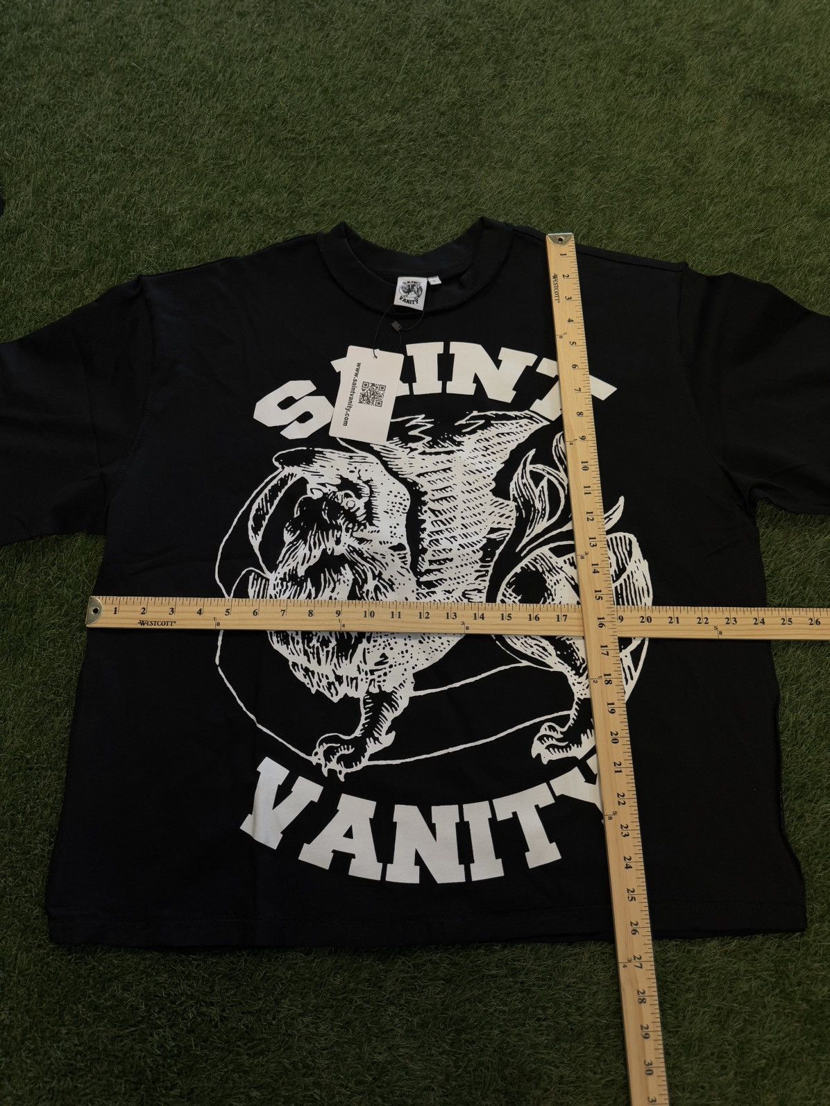 Saint Vanity Saint Vanity Black White Griffins Tee Size L (NEW) Size US L / EU 52-54 / 3 - 9 Thumbnail