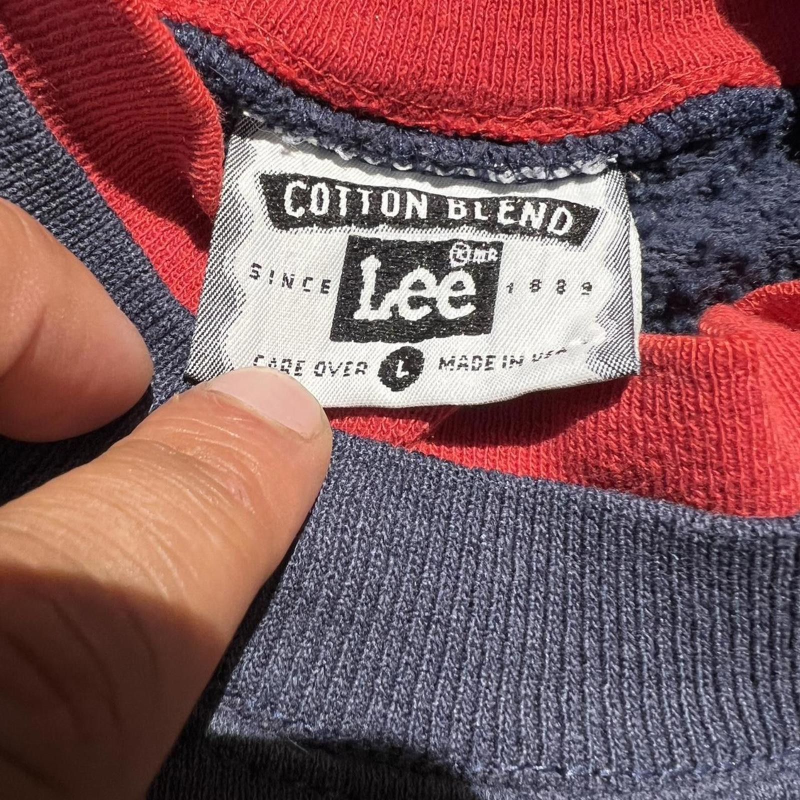 Lee Vintage Lee Embroidered Cardinal Women's Sweatshirt USA Size M / US 6-8 / IT 42-44 - 3 Thumbnail