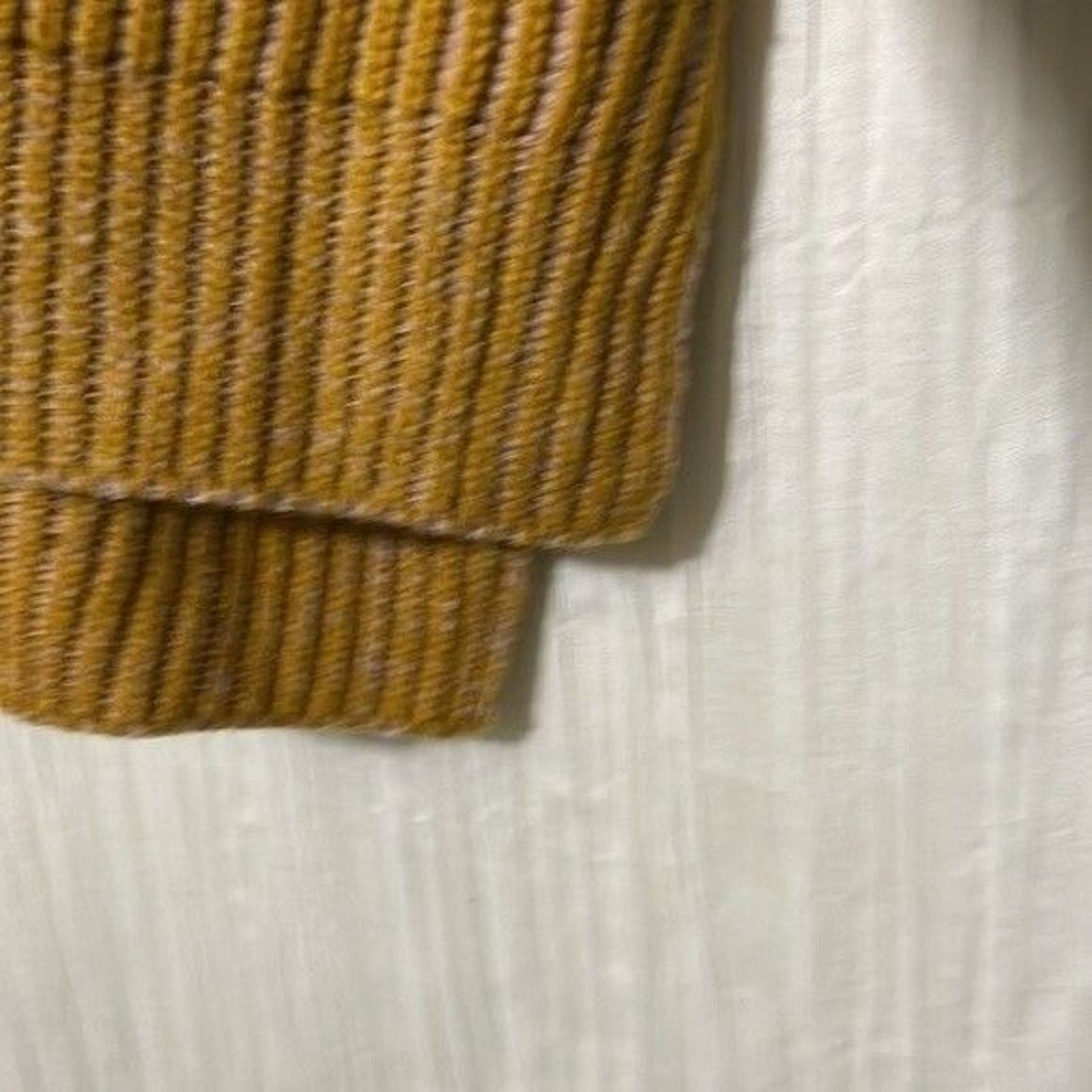 Topshop Top Shop Sweater Womens 4/6 NWT MockNeck Oversized Yellow Size S / US 4 / IT 40 - 5 Thumbnail