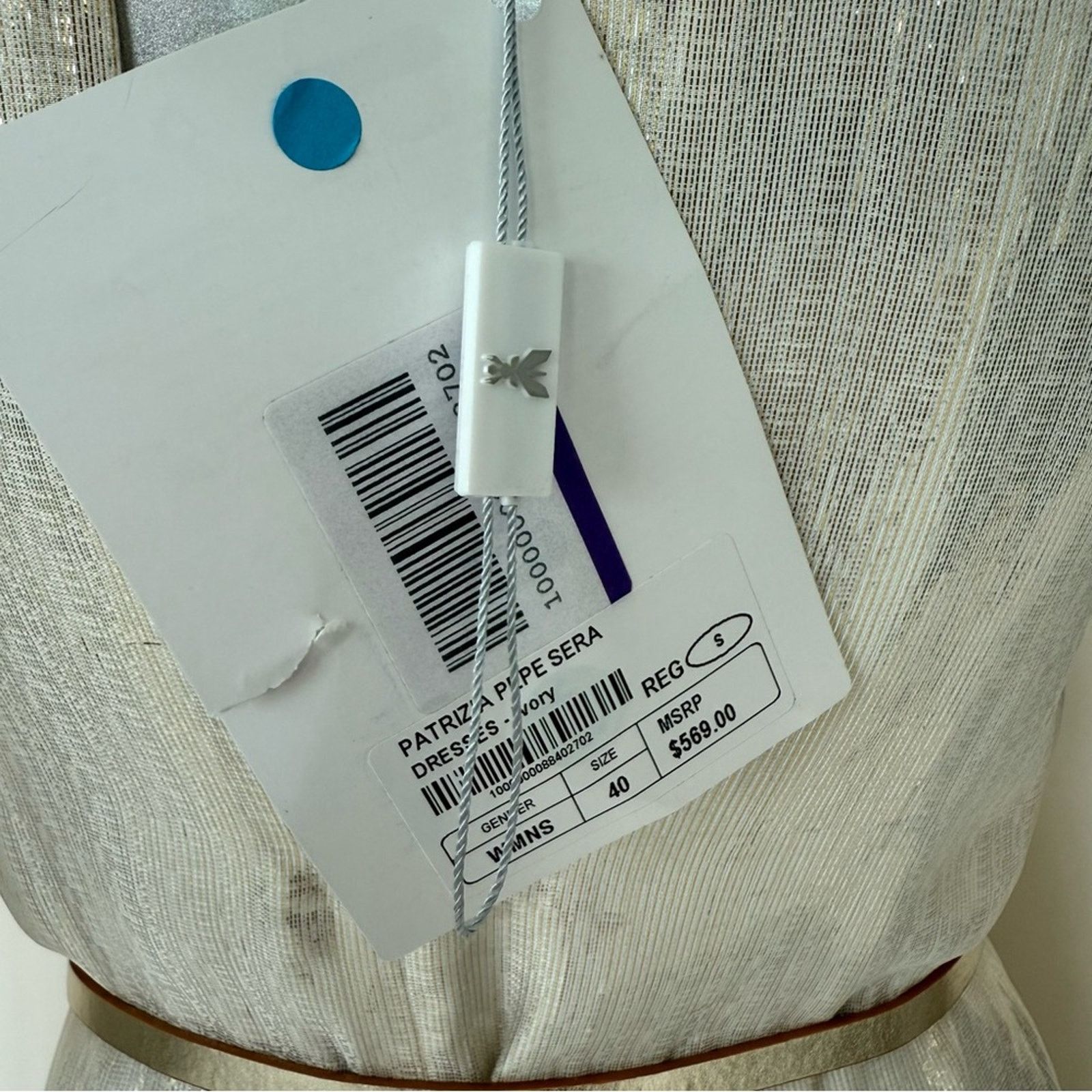 Patrizia Pepe NWT Patrizia Pepe women long sheer dress size 40IT or S 569$ Size S / US 4 / IT 40 - 9 Thumbnail