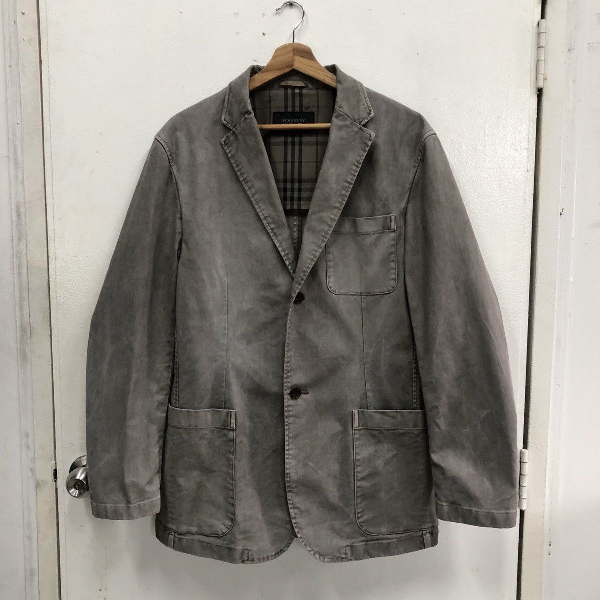 Burberry Burberry Black Label Charcoal Jacket Size US L / EU 52-54 / 3 - 1 Thumbnail
