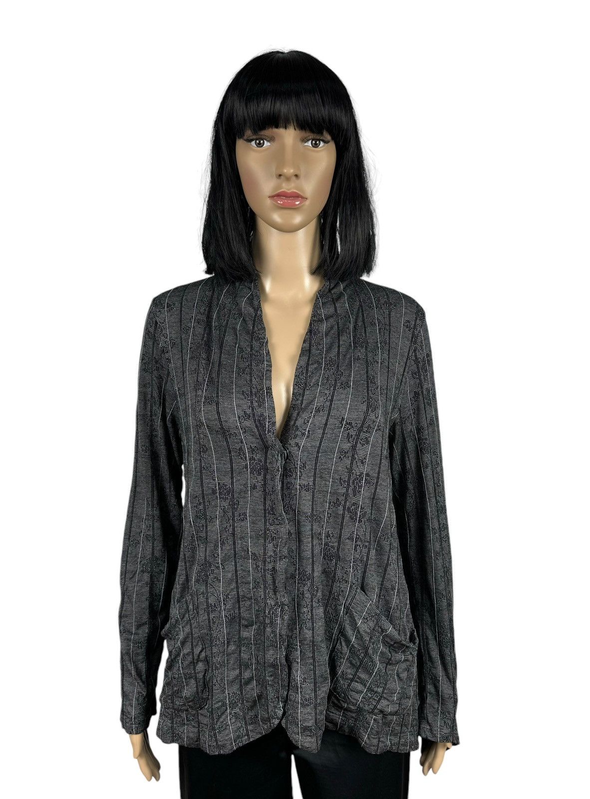 Designer Hindahl & Skudelny Embroidered Cotton Blazer Avant Garde M Size M / US 6-8 / IT 42-44 - 1 Thumbnail