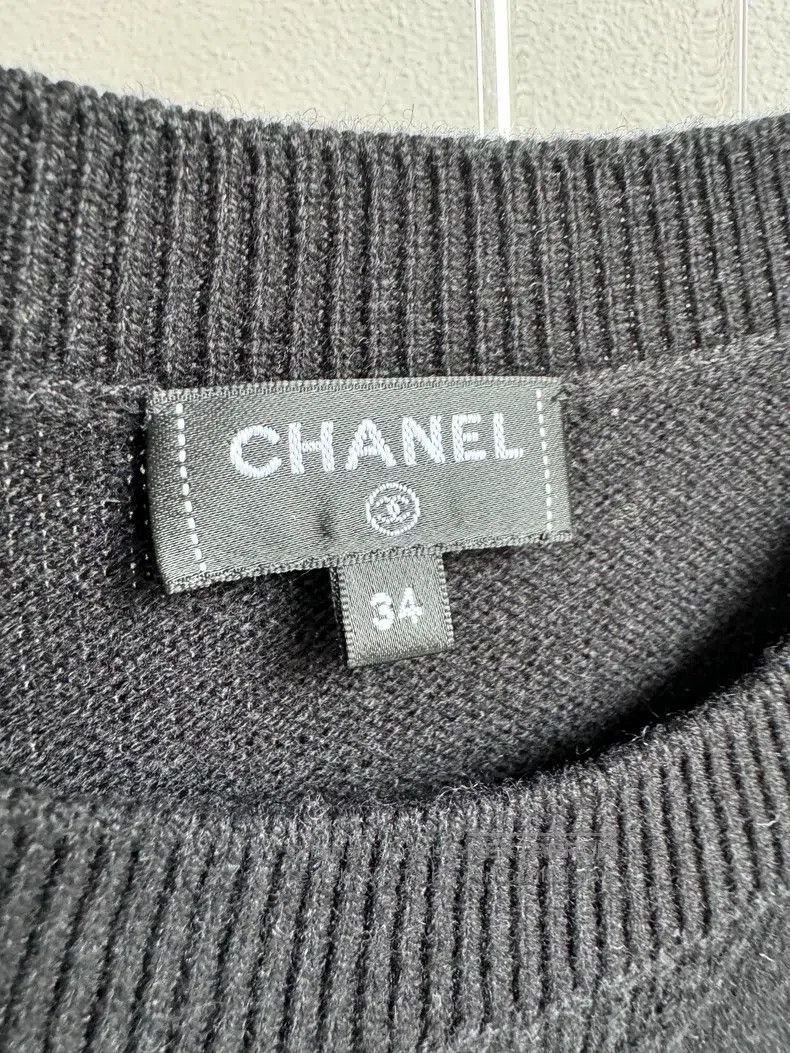 Chanel Chanel 24P new black clover double C cashmere sweater Size XXS / US 00 / IT 34 - 5 Thumbnail