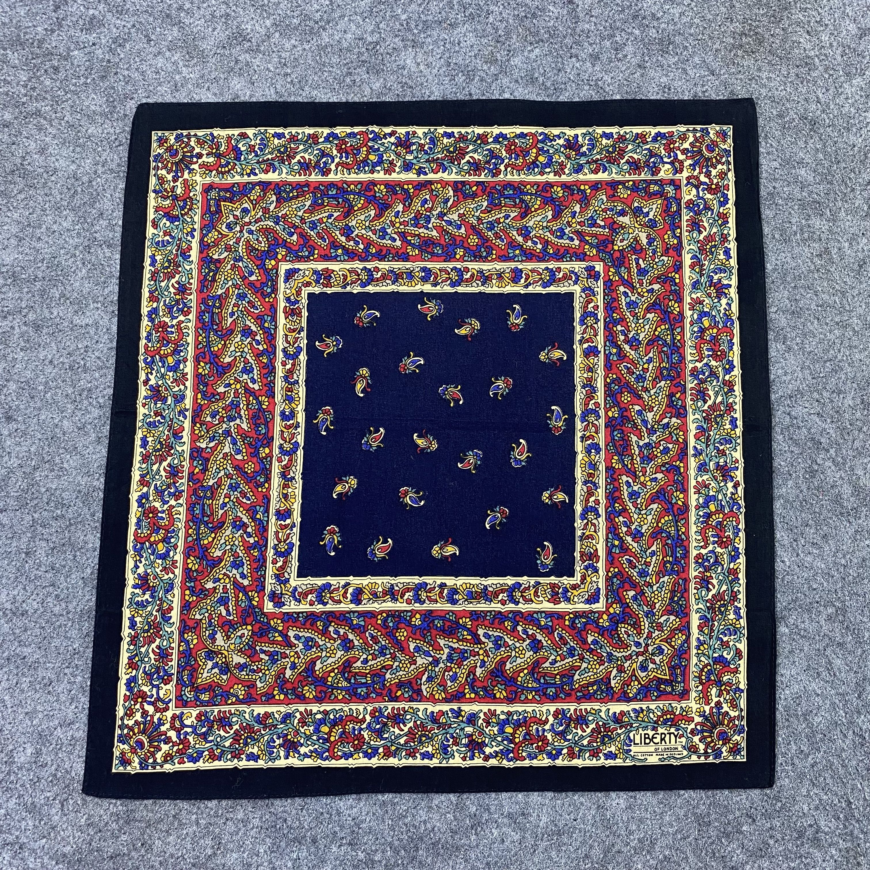 Liberty Liberty Handkerchief Neckerchief Bandana-B1986 Size ONE SIZE - 3 Thumbnail