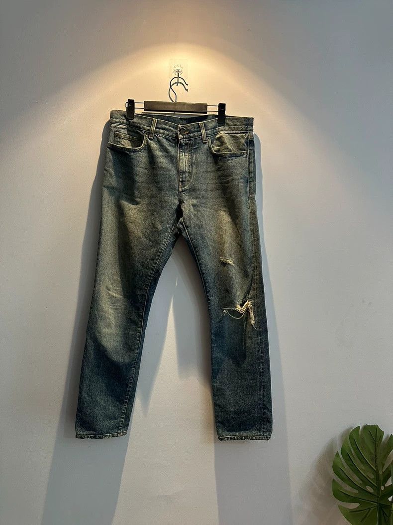 Saint Laurent Paris Saint Laurent Paris Ripped jeans Size US 33 - 1 Thumbnail