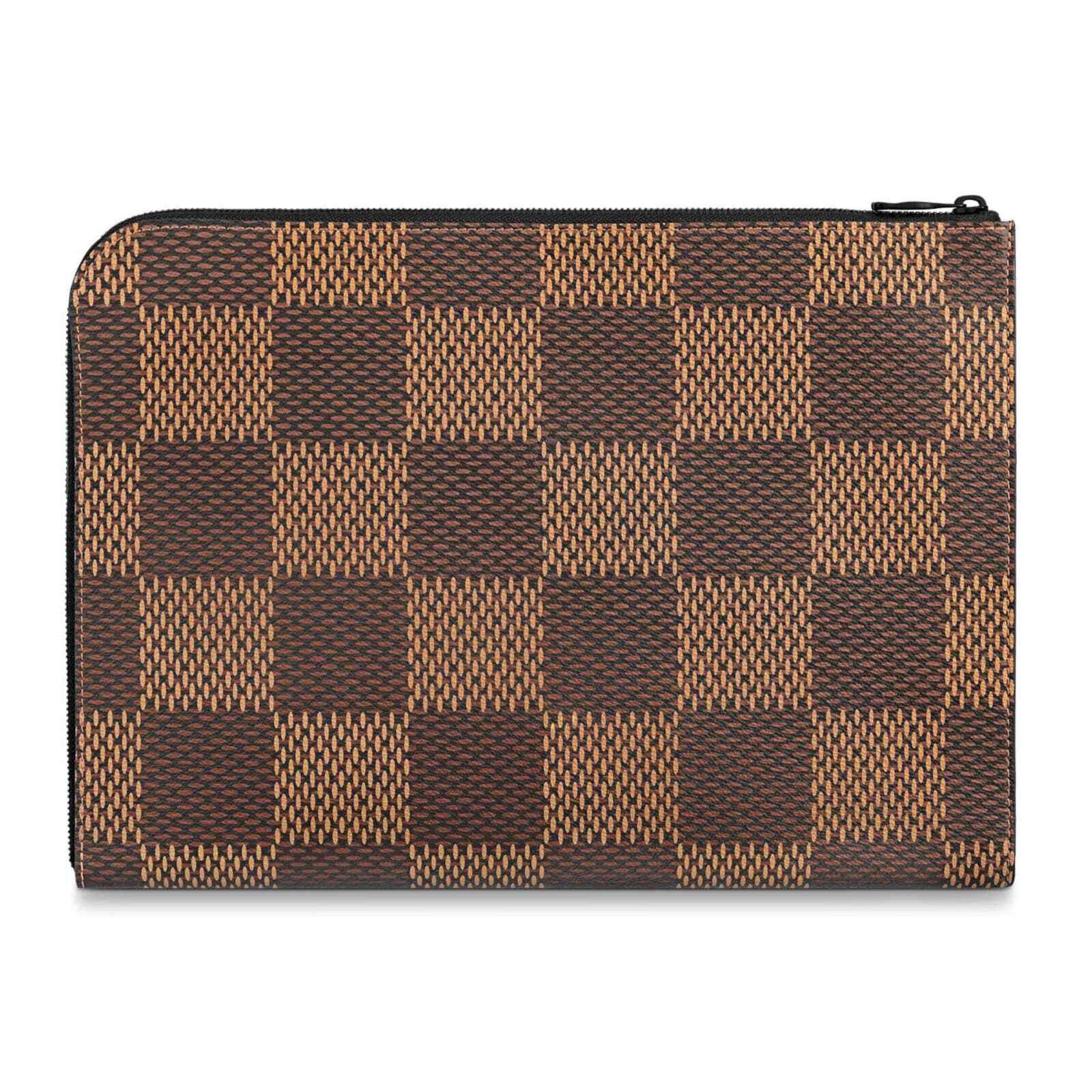 Louis Vuitton Louis Vuitton Giant Monogram Damier Ebene Clutch Bag Size ONE SIZE - 8 Thumbnail