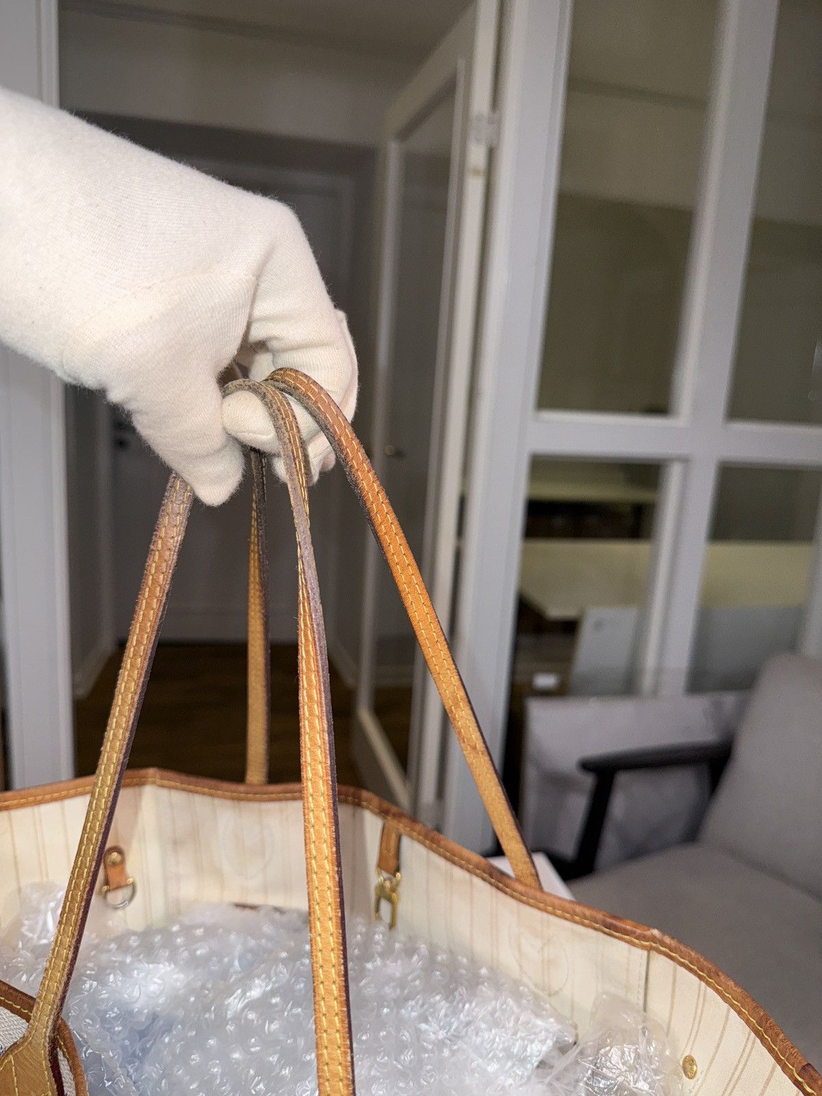 Louis Vuitton Louis Vuitton Neverfull Damier Azure MM Size ONE SIZE - 17 Thumbnail