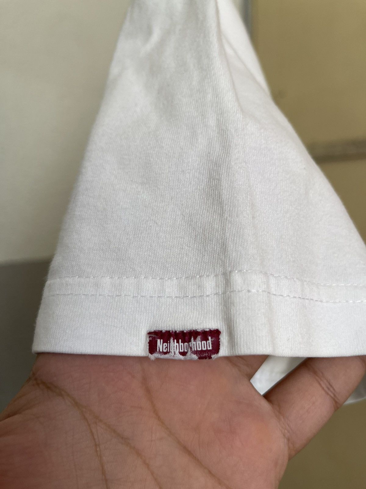 Neighborhood Neighborhood Scarf trompe l'oeil Tee Size US L / EU 52-54 / 3 - 6 Thumbnail
